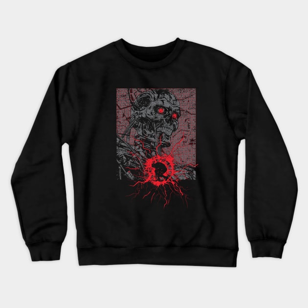 Terminator Crewneck Sweatshirt by quadrin